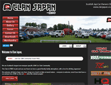 Tablet Screenshot of clanjapan.co.uk